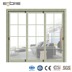 Triple Track Aluminum Sliding Door with Screen on China WDMA