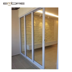 Triple Track Aluminum Sliding Door with Screen on China WDMA