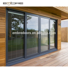 Triple Track Aluminum Sliding Door with Screen on China WDMA