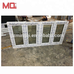 Triple laminated glass best impact upvc windows cost on China WDMA