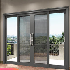 Aluminum Terraces Sliding Door Caribbean Islands Standard Aluminum  Sliding  Door  Frame Sliding Window Aluminum Door