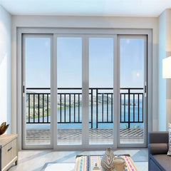 Aluminum Electric Sliding Glass Door Water Proof Patio  Aluminum Sliding Door Unique Aluminum Sliding Glass Door System