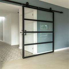 Barn Door Modern High Quality Safety Sliding Tempered Barn Door Interior White With High Duty Barn Glass Shower Door