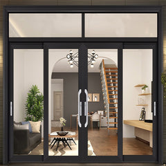 Shock Absorber Sliding Door Aluminum Modern Design Glass Chinese Sliding Door Stacker Soft Close Sliding Door