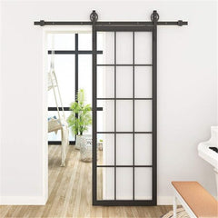 Metal Pocket Door Safety Frosted Pocket Door Hidden With Aluminum Alloy Steel  Pocket Door Hardware