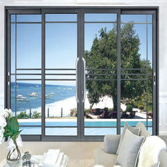 Automatic Sliding Door Home 6063-T5 Profile Automatic Door Sliding Showcase For Home Sliding Door System