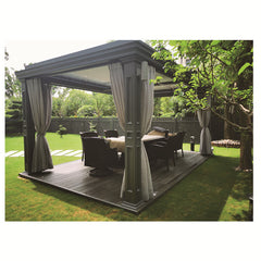 Modern Best Backyard Anchors Bracket Shade Arch  Aluminum Pergola Kits For Sale Aluminum Pergola