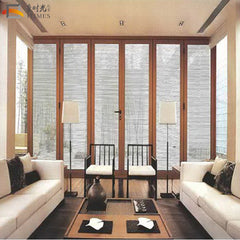 US certified and Australia certified aluminium bi folding patio doors on China WDMA