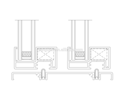 US standard sliding windows aluminium doors windows aluminium profile on China WDMA