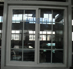 USA vinyl sliding pvc glider windows on China WDMA