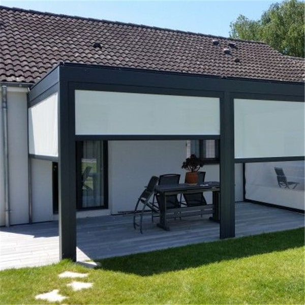 Modern Sunshade Outdoor Opening Roof System Pergola Cheap Price Aluminum Pergola Aluminum Aluminum Pergola Shutters Roof