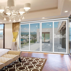 Henderson Sliding Door System Home Aluminum Alma Sliding Door Double Toughened Glass Wire Mesh Sliding Door