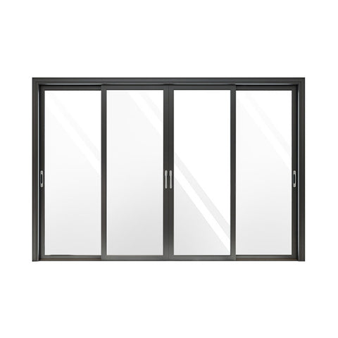 Sliding Grill Doors Big Panel Aluminum Lift Sliding Cupboard Doors For High-End Villa  Home Slide Doors