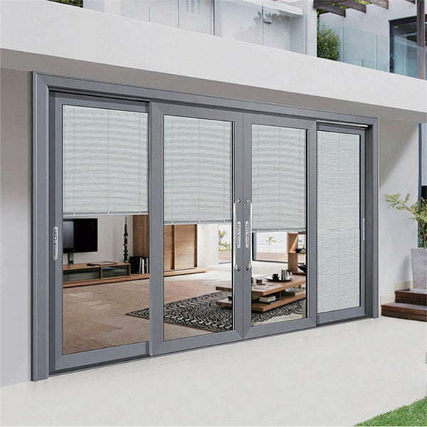 Sliding Door Aluminum Frame Florida Bahama Cayman Caribbean Islands Popular Aluminum Sliding Door WIFI Aluminum Sliding Door L