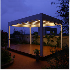 Hot Sale Customized Gazebo Electric Best Aluminum Outdoor Aluminum Pergola