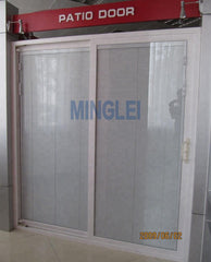 Vinyl sliding glass patio doors with built in blinds on China WDMA