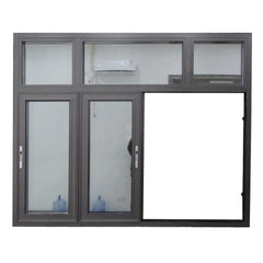 Wanjia made popular design Nice aluminium frame sliding glass window on China WDMA