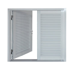 Warehouse prefabricated fixed aluminum louver/aluminum window louver prices/aluminum shutter window on China WDMA