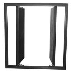 Warehouse prefabricated fixed aluminum louver/aluminum window louver prices/aluminum shutter window on China WDMA