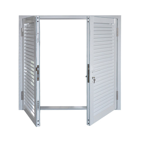 Warehouse prefabricated fixed aluminum louver/aluminum window louver prices/aluminum shutter window on China WDMA