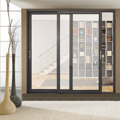 Waterproof aluminum sliding glass bedroom doors on China WDMA