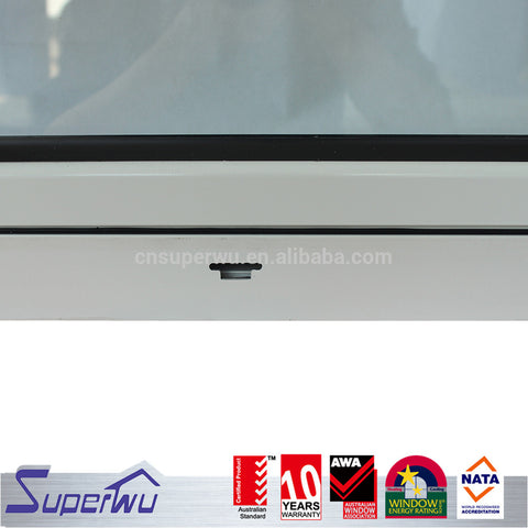 White fiberglass tilt and turn aluminum windows for steel structure on China WDMA