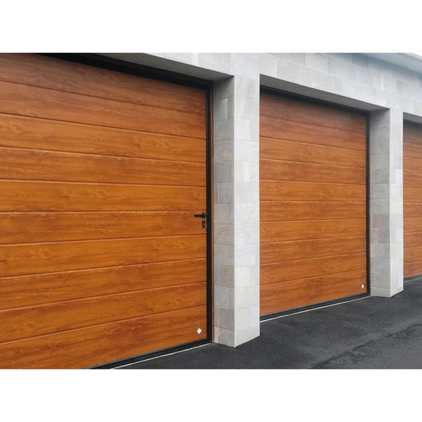 Wholesale Electric Upward sliding Garage door With small windows Made in China on China WDMA