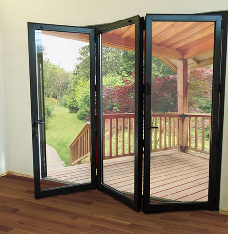 Wholesale Exterior Patio Screen Bifold Doors Glass on China WDMA