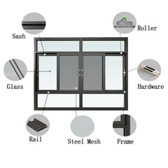 Wholesale aluminum glass sliding door for living room on China WDMA