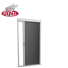 Wholesale aluminum security mesh screen door retractable mesh plisse insect screen door on China WDMA