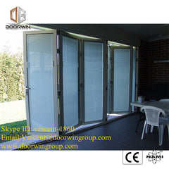 Wholesale price bi fold doors with glass inserts for sale brisbane cost australia on China WDMA