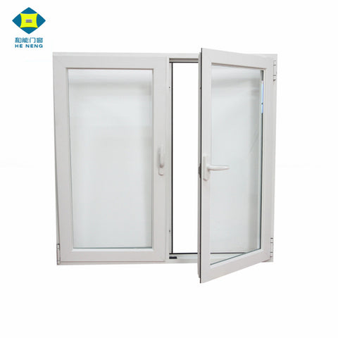 Wholesales Free Sample Small Single Pane Georgian Bar French Tempered Glass Vinyl American Casement Windows on China WDMA