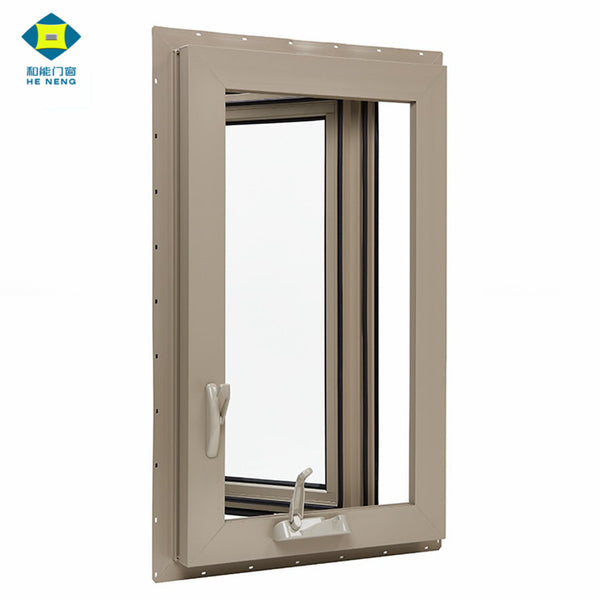 Wholesales Free Sample Small Single Pane Georgian Bar French Tempered Glass Vinyl American Casement Windows on China WDMA