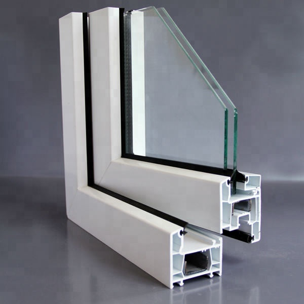 Wind Resistance Wind-proof UPVC Windows and Doors PVC Safty Windows profile on China WDMA