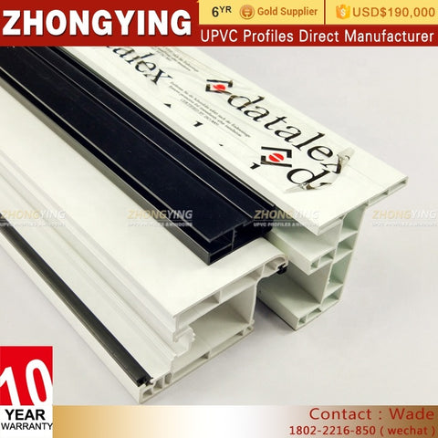 Window And Door Maker Casement Window Uv Resistance Hydroponic Sleeve File Folder Clip Economic Style Pvc Upvc Profile A Kinbon on China WDMA