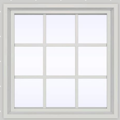 Windows and doors manufacturer triple glazed cheap french style upvc /pvc fixed glass windows on China WDMA