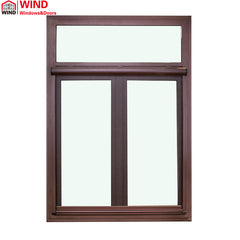 Wood double glazed best soundproof burglar proof window supplier on China WDMA