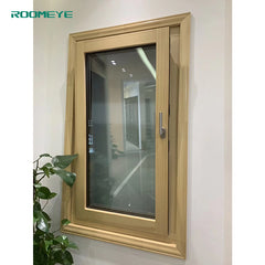 Wooden aluminum timber tilt turn windows on China WDMA