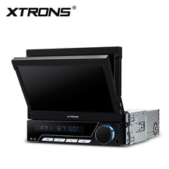 Xtrons 7" touch Screen dab radio bluetooth 1 din dvd player support steering wheel control, single din gps on China WDMA