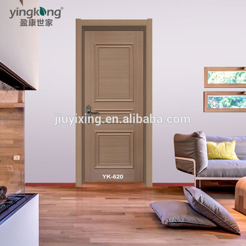 YK-620 interior/exterior wpc/pvc door, Natural door skin, NOT MDF/HDF/LOW COST door on China WDMA