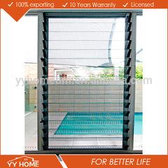 YY Home anti-theft house window louvers / make aluminum window on China WDMA