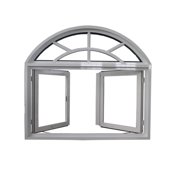 YY Home arch window french casement glass windows with aluminum frame on China WDMA