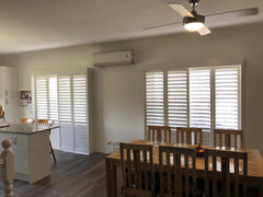 Z frame or L frame PVC Window Plantation Shutters / plantation window shutters on China WDMA