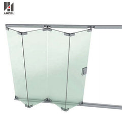 ZDM100 series interior frameless sliding folding glass patio door on China WDMA