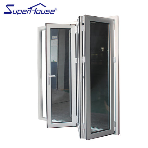 aluminium folding glass door factory price on China WDMA