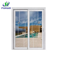 aluminium sliding doors cost balcony double aluminum glass sliding window and door on China WDMA