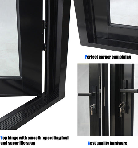 aluminum doors and windows suppliers energy saving modern designs mobile home used french doors on China WDMA