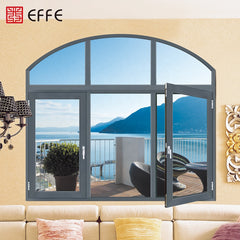 aluminum frame picture casement Windows commercial grade manufacturer casement window detail prices sizes