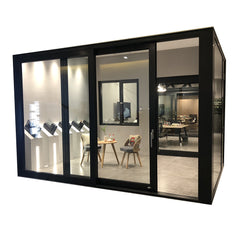 aluminum glazed large lift sliding door with German brand on China WDMA