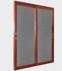 aluminum security screen door and window Bi-fold folding aluminum door with fly screen design for home balcony on China WDMA